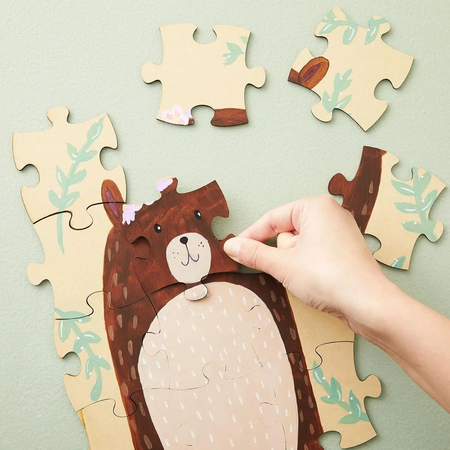 Natural Brown MDF Blank Puzzle - огляд і ціна Woodworking Jigsaw